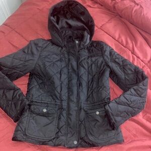 Cute Gap Quilted Jacket Black XS